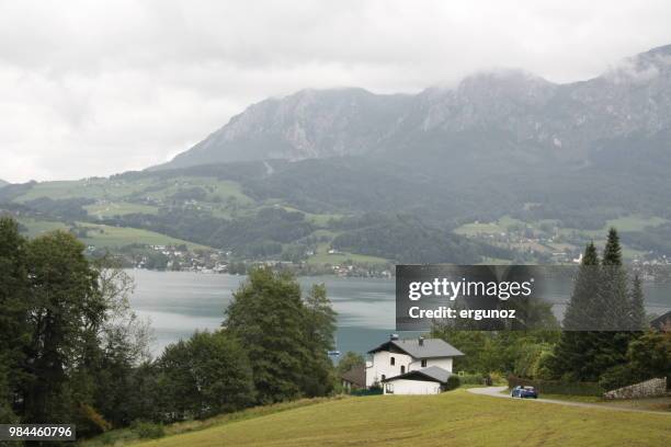 attersee - attersee stock pictures, royalty-free photos & images