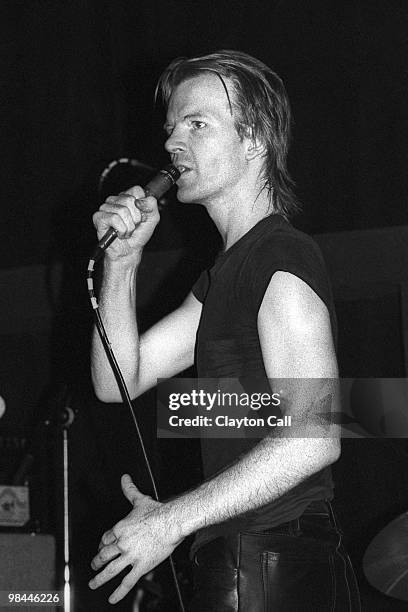 Jim Carroll performing at the On Broadway nightclub in San Francisco in 1980.