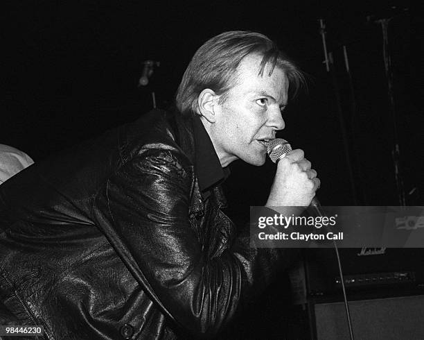 Jim Carroll performing at the Berkeley Square in 1980 in Berkeley, California.