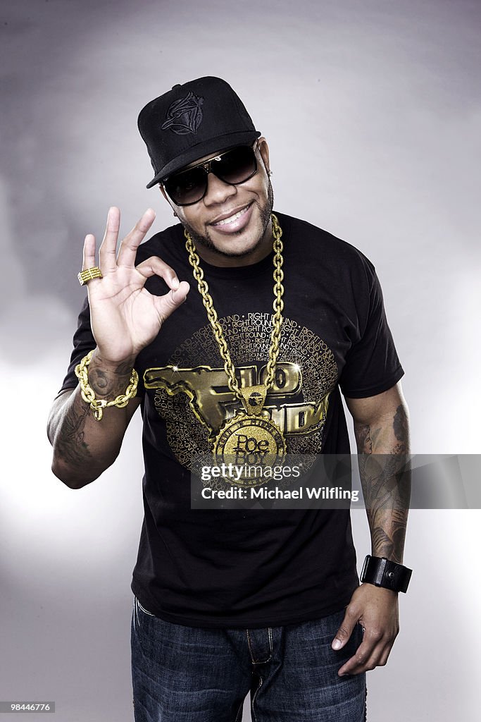 Self Portrait Flo Rida Rapper Flo Rida poses for a portrait shoot in Munich on June 29, 2009 ...