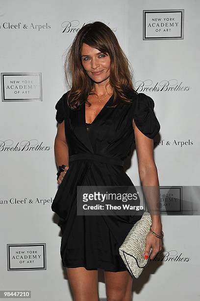 Helena Christensen attends the 2010 Tribeca Ball on April 13, 2010 in New York City.
