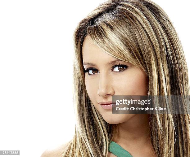 Actress Ashley Tisdale poses at a portrait session for Sophisticate's Magazine in Los Angeles, CA on February 1, 2009. PUBLISHED IMAGE. .
