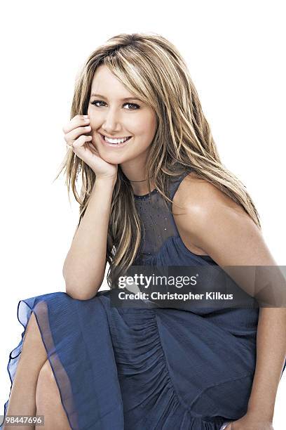 Actress Ashley Tisdale poses at a portrait session for Sophisticate's Magazine in Los Angeles, CA on February 1, 2009. .