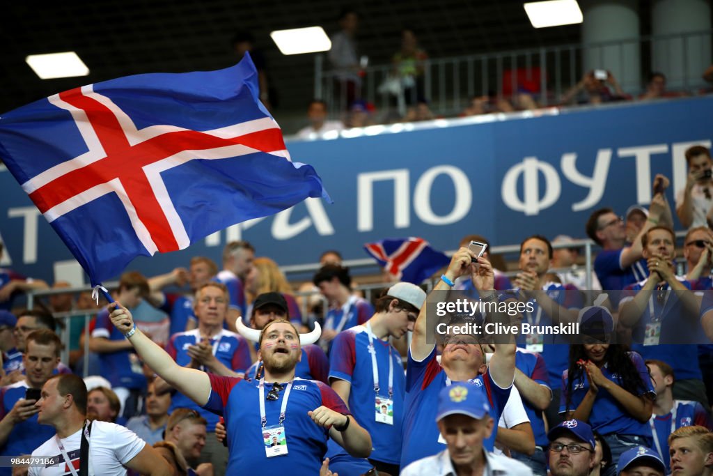 Iceland v Croatia: Group D - 2018 FIFA World Cup Russia