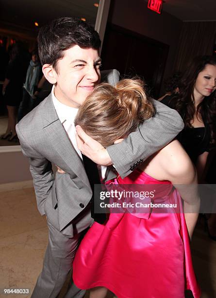 Christopher Mintz-Plasse and Chloe Moretz at Lionsgate's Los Angeles Premiere of 'Kick Ass' on April 13, 2010 at Arclight Cinerama Dome in Hollywood,...