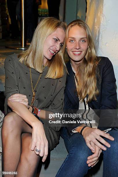 Isabella and Matilde Borromeo attend the MINI Countryman Picnic event on April 13, 2010 in Milan, Italy.