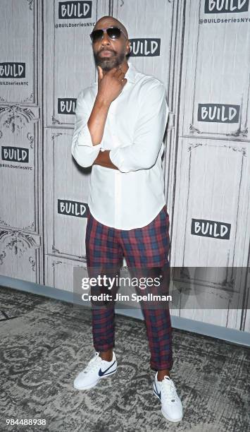 Actor JB Smoove attends the Build Series to discuss "Uncle Drew" at Build Studio on June 26, 2018 in New York City.
