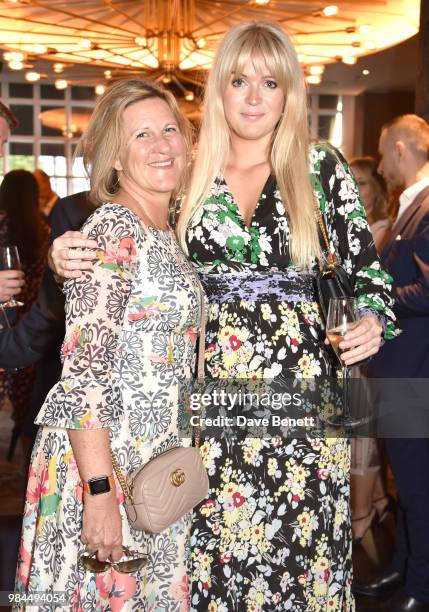 Jane Bruton and Dolly Alterton attend the launch of 'For Good Causes' new social media campaign launch at Ruya Mayfair on June 26, 2018 in London,...