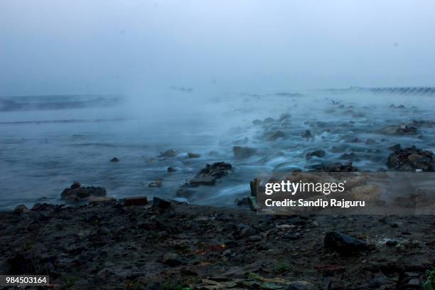 foggy morning - rajguru stock pictures, royalty-free photos & images