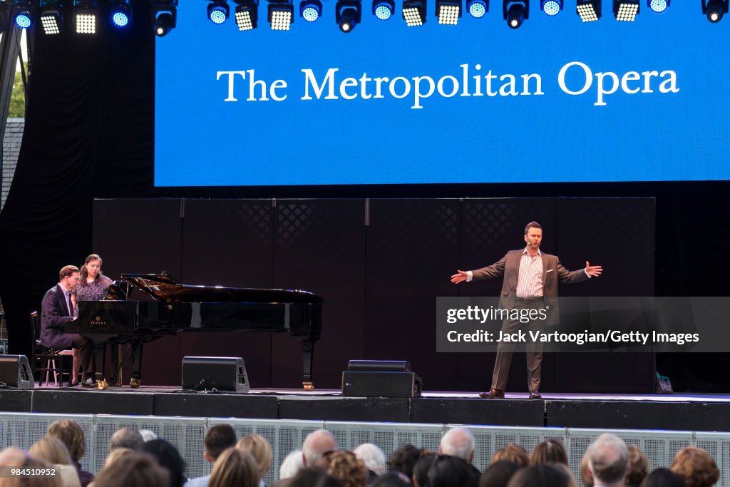 The Metropolitan Opera Performs at Central Park SummerStage