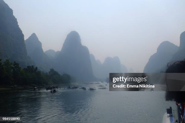 chinese landscape - nikitina stock pictures, royalty-free photos & images