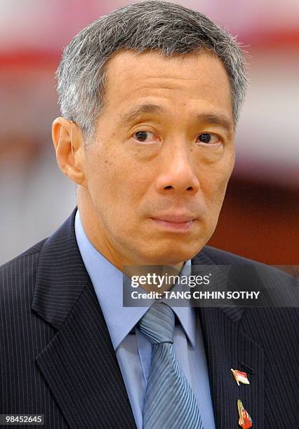 Singapore Prime Minister Lee Hsien Loong attends the 16th Association of Southeast Asian Nations summit in Hanoi on April 9, 2010. Myanmar faced...