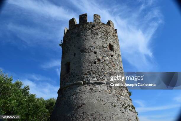 torre saracena - al fahidi fort stock pictures, royalty-free photos & images