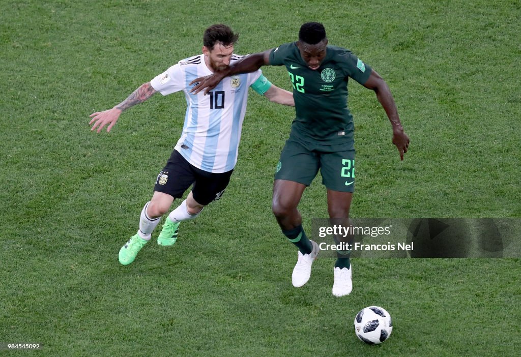 Nigeria v Argentina: Group D - 2018 FIFA World Cup Russia