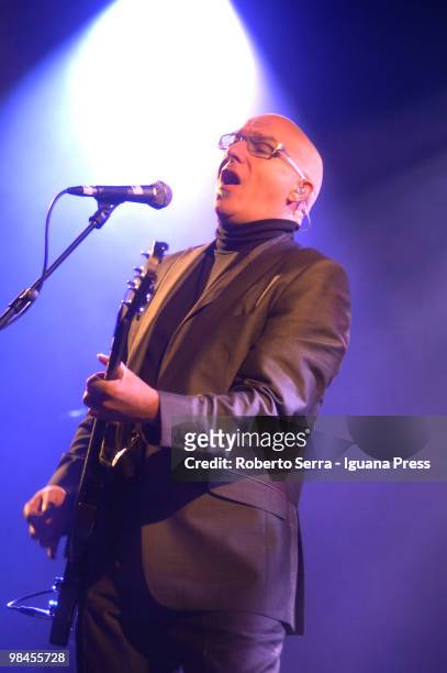 Midge Ure of Ultravox performs at the Vox club on April 14, 2010 in Modena, Italy.