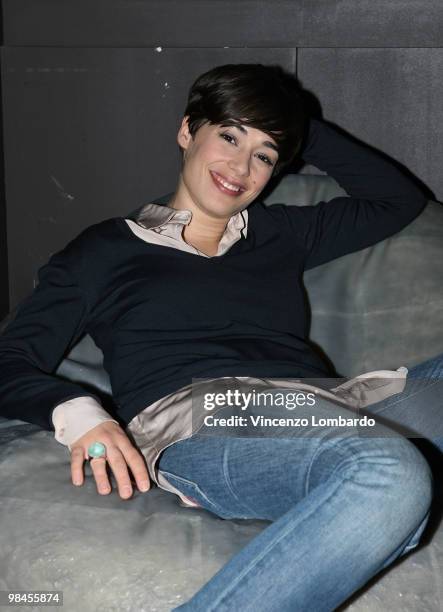 Diane Fleri attends the ''Diversity By Nacho Carbonell'' at the Spazio Gianfranco Ferre on April 14, 2010 in Milan, Italy.