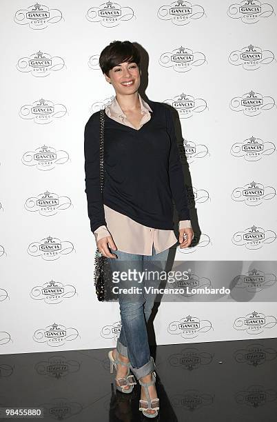 Diane Fleri attends the ''Diversity By Nacho Carbonell'' at the Spazio Gianfranco Ferre on April 14, 2010 in Milan, Italy.