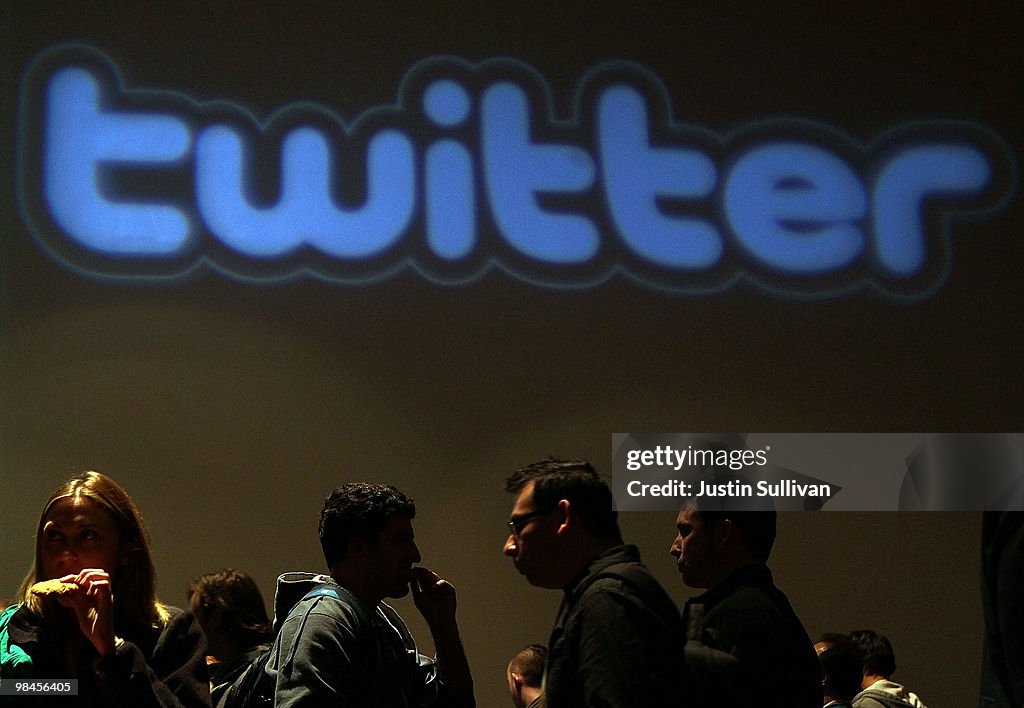 Twitter Co-Founders Biz Stone And Ev Williams Address Developers Conference