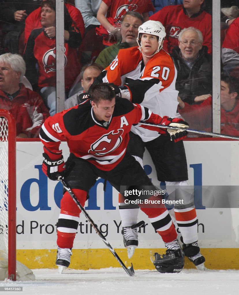 Philadelphia Flyers v New Jersey Devils - Game One