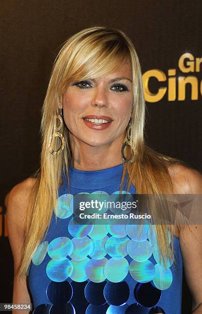 Matilde Brandi attends the 'From Paris With Love' photocall at Boscolo Hotel on April 14, 2010 in Rome, Italy.