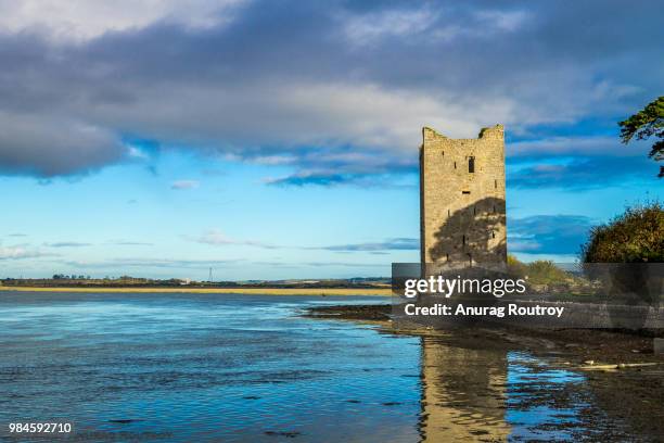castle near cobh, ireland - cobh stock pictures, royalty-free photos & images