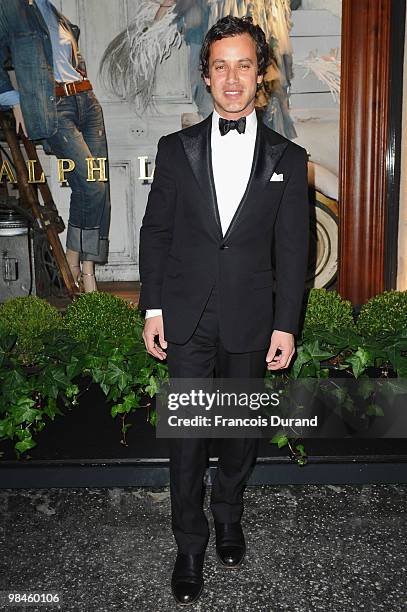 Andrew Lauren attends the Ralph Lauren dinner to celebrate the flagship opening on April 14, 2010 in Paris, France.