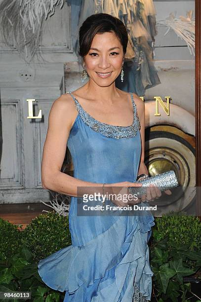 Michelle Yeoh attends the Ralph Lauren dinner to celebrate the flagship opening on April 14, 2010 in Paris, France.