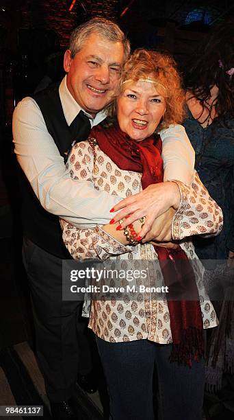 Cameron Mackintosh attends the press night of Hair at the Gieldgud Theatre on April 14, 2010 in London, England.