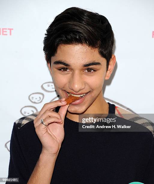 Mark Indelicato attends the grand opening celebration of Otarian, the planet's most sustainable restaurant, on Bleeker Street on April 14, 2010 in...