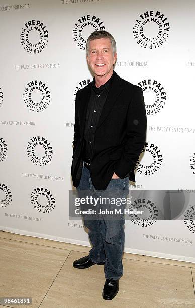 Host of America's Funniest Home Videos Tom Bergeron attends the 20th season celebration of America's Funniest Home Videos at the Paley Center For...