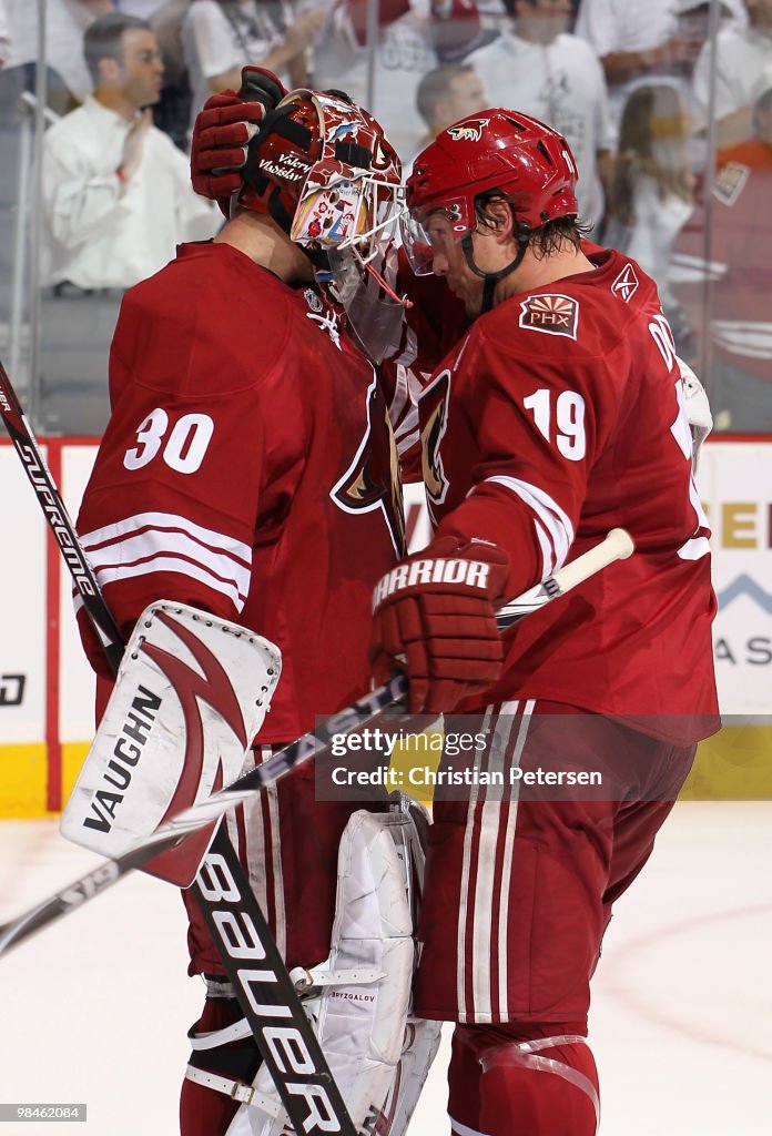 Detroit Red Wings v Phoenix Coyotes - Game One