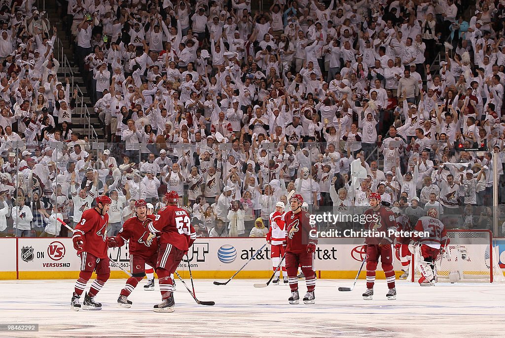 Detroit Red Wings v Phoenix Coyotes - Game One