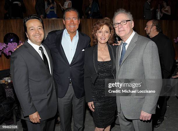 President of HBO Films Len Amato, Co-President of HBO Richard Plepler, actress Susan Sarandon, and Director and Executive Producer Barry Levinson...