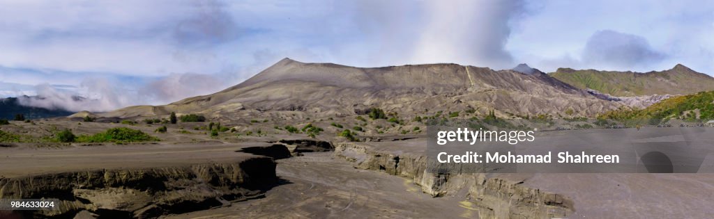 Panorama of Mount Bromo
