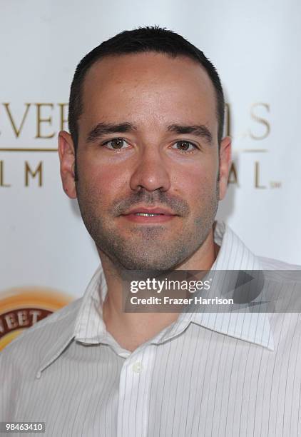 Screenwriter Mark Prior arrives at the 10th Annual Beverly Hills Film Festival Opening Night at the Clarity Theater on April 14, 2010 in Beverly...