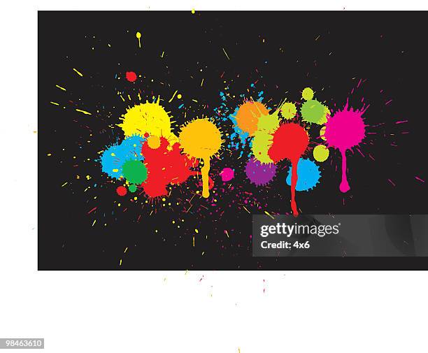 Color Blots Vector Design Element Ink Blots High-Res Vector Graphic - Getty Images