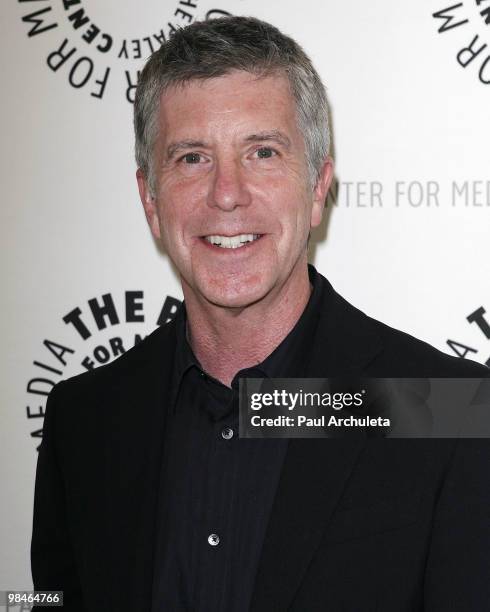 Host Tom Bergeron arrives at the Paley Center For Media's "America's Funniest Home Videos" 20th Season Celebration at The Paley Center for Media on...