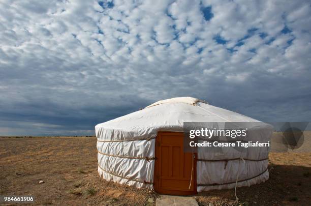 home sweet home - yurt stock pictures, royalty-free photos & images