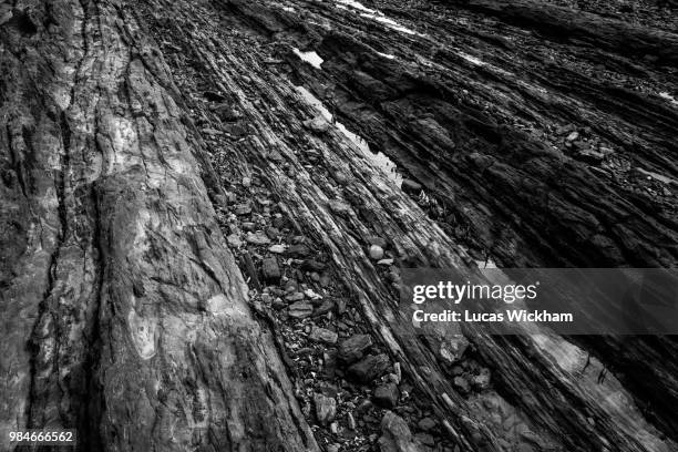 parallel rock pools - wickham stock pictures, royalty-free photos & images