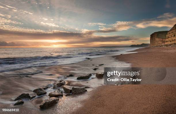 west bay landscape - sandy taylor stock pictures, royalty-free photos & images