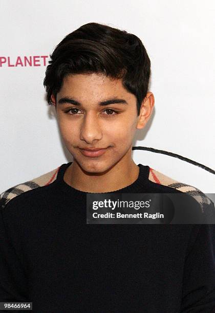 Actor Mark Indelicato attends the grand opening of Otarian on April 14, 2010 in New York City.