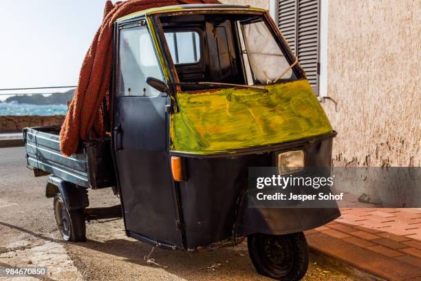 piaggio ape - piaggio stock-fotos und bilder