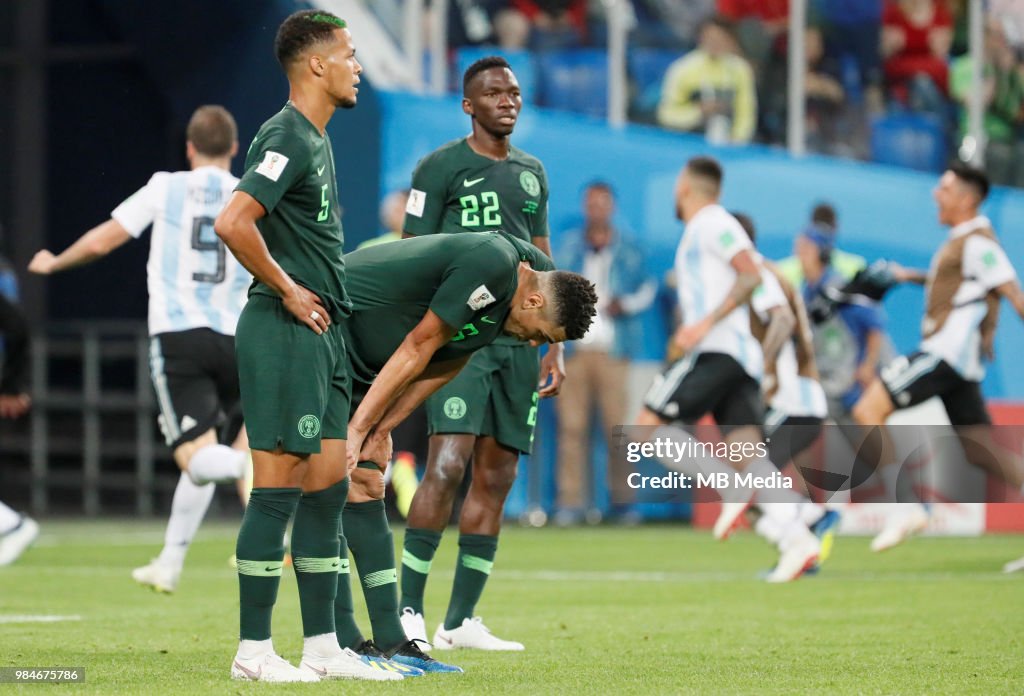 Nigeria v Argentina: Group D - 2018 FIFA World Cup Russia