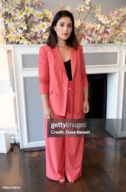 Jessie Ware attends as TIBI celebrates its 21st Birthday with a dinner in London co-hosted by Founder and Creative Director, Amy Smilovic and British...