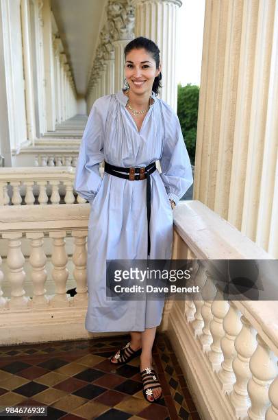 Caroline Issa attends as TIBI celebrates its 21st Birthday with a dinner in London co-hosted by Founder and Creative Director, Amy Smilovic and...