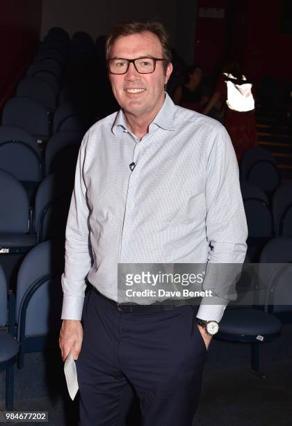 Andrew Morton attends the press night after party for "The Diana Tapes" at the Stockwell Playhouse on June 26, 2018 in London, England.