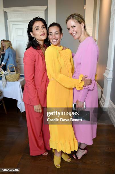 Jessie Ware, Laura Jackson and Nicky Yates attend as TIBI celebrates its 21st Birthday with a dinner in London co-hosted by Founder and Creative...