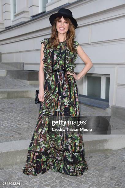 Natalia Avelon attends the BURDA Summer Party on June 26, 2018 in Berlin, Germany.