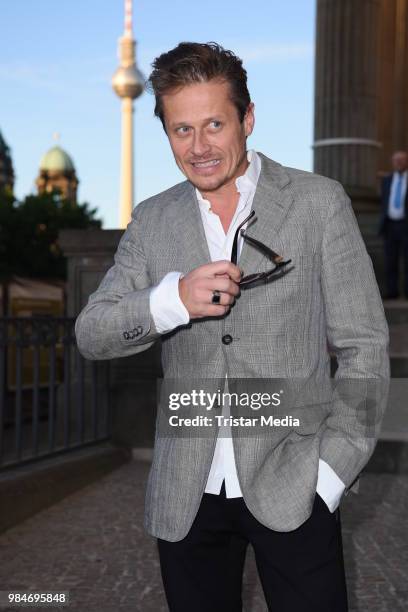 Roman Knizka attends the BURDA Summer Party on June 26, 2018 in Berlin, Germany.