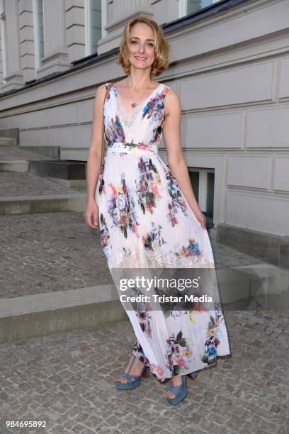 Anne-Catrin Maerzke attends the BURDA Summer Party on June 26, 2018 in Berlin, Germany.